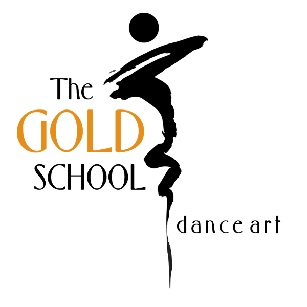 Gold School Dance Art logo