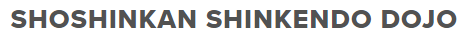 Shinkendo Shoshinkan Dojo logo