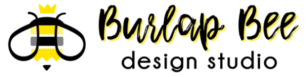 The Burlap Bee logo