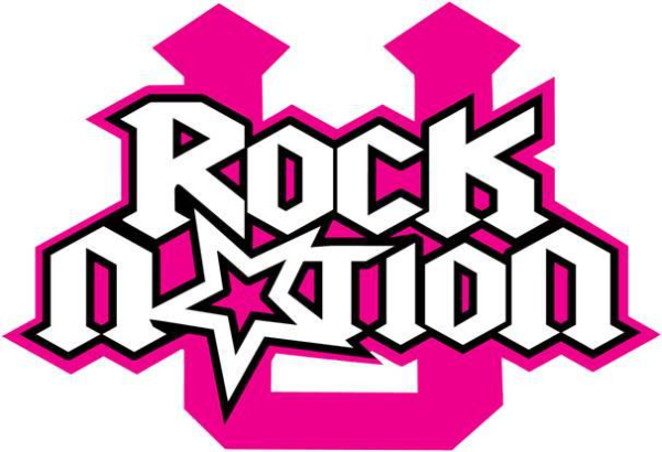 United Rock Nation All-Star Cheerleading and Tumbling logo