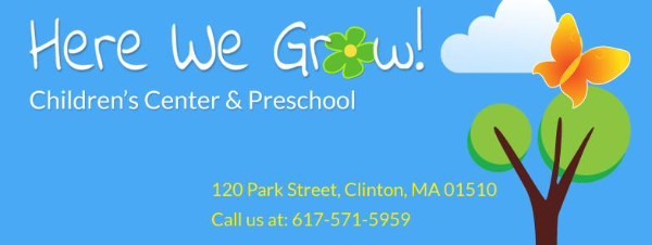 Here We Grow Childrens Center logo