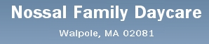 Nossal Family Daycare logo