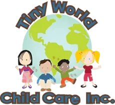 Tiny World Child Care logo