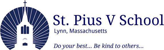 St Pius V School logo