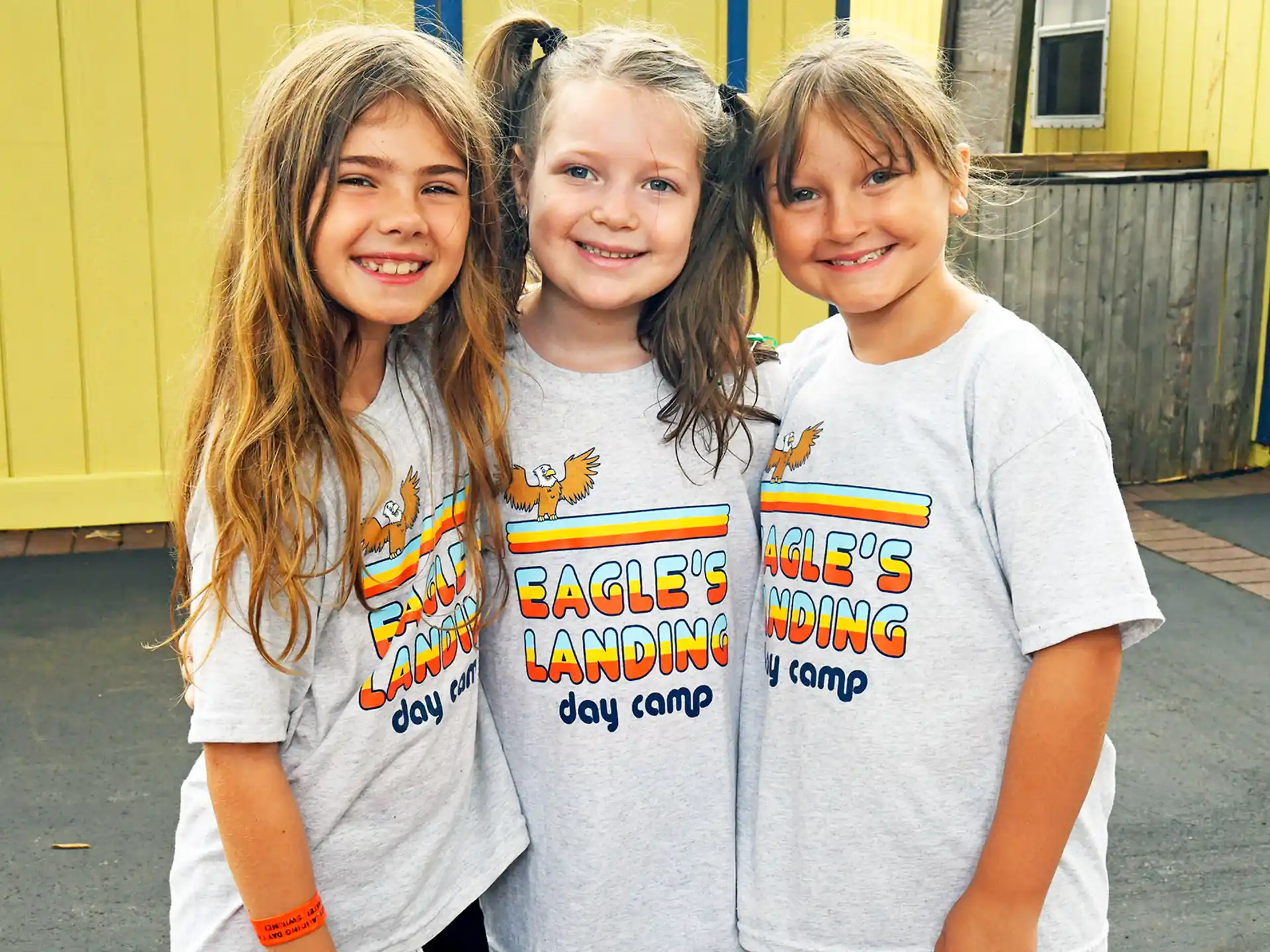 a group of girls posing for a photo