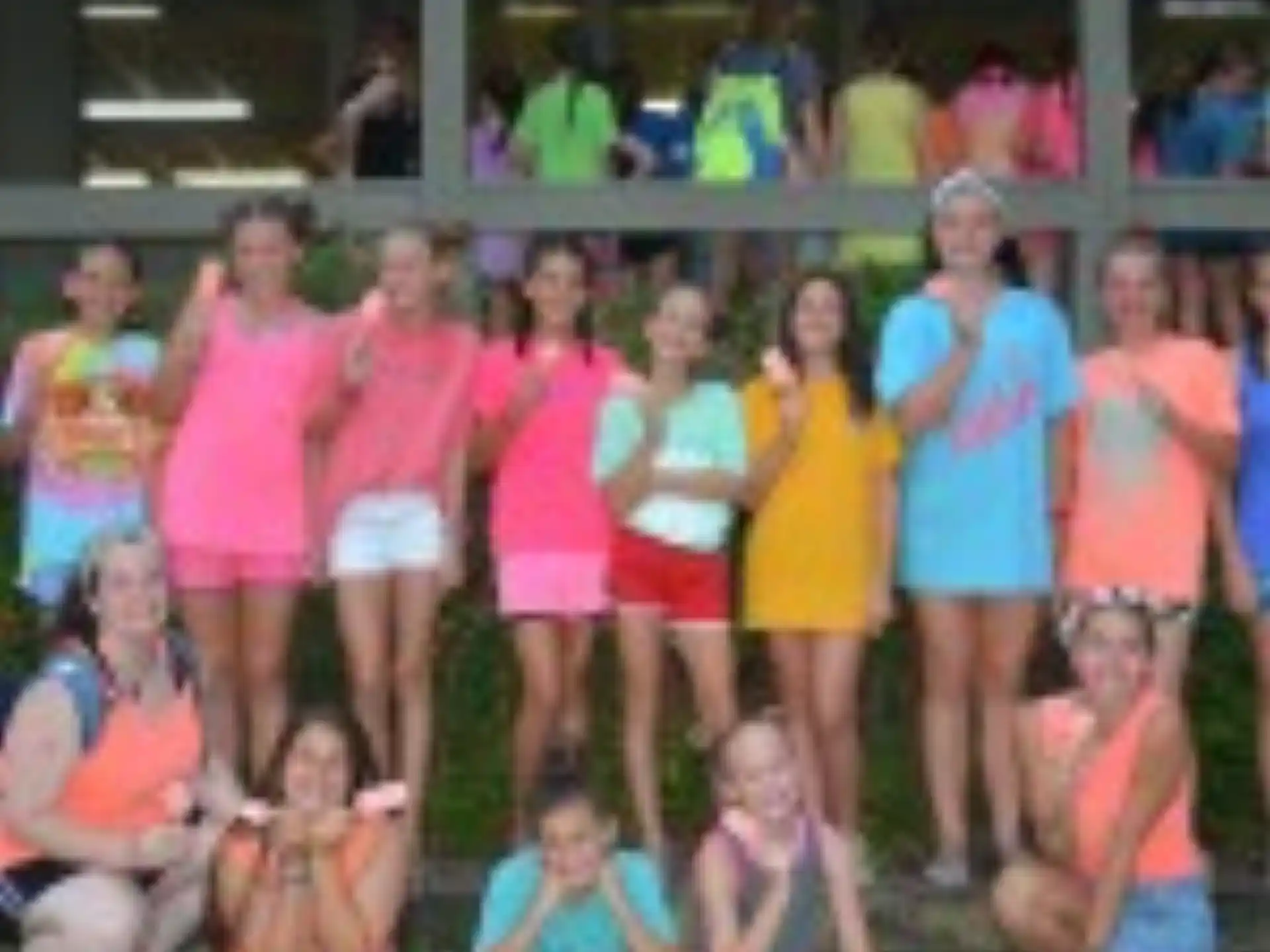 a group of people posing for a photo