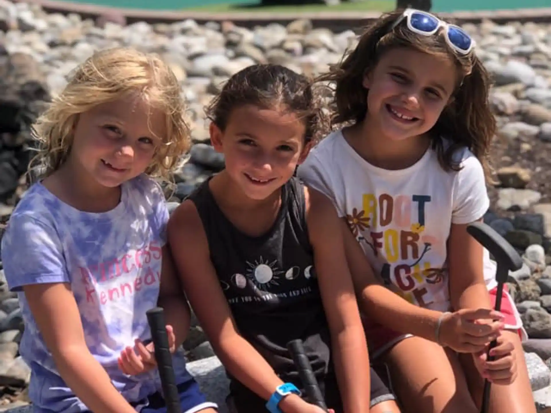 a group of children posing for a photo