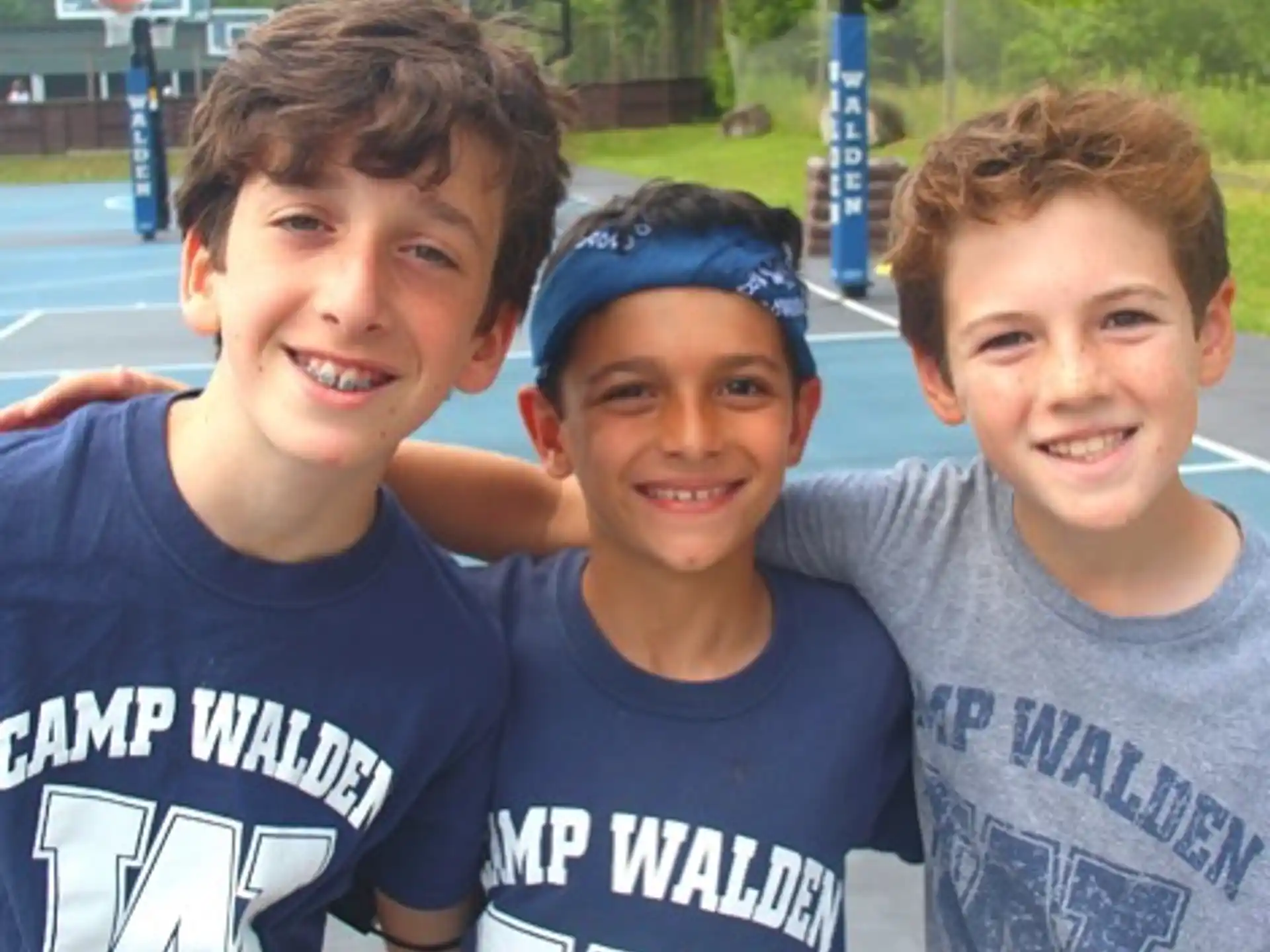 a group of boys posing for a photo