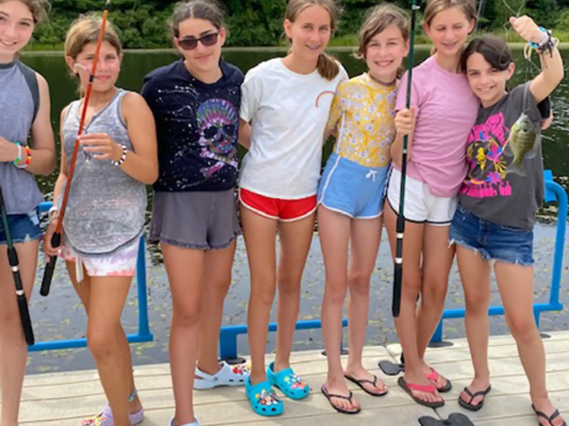 a group of people posing for a photo