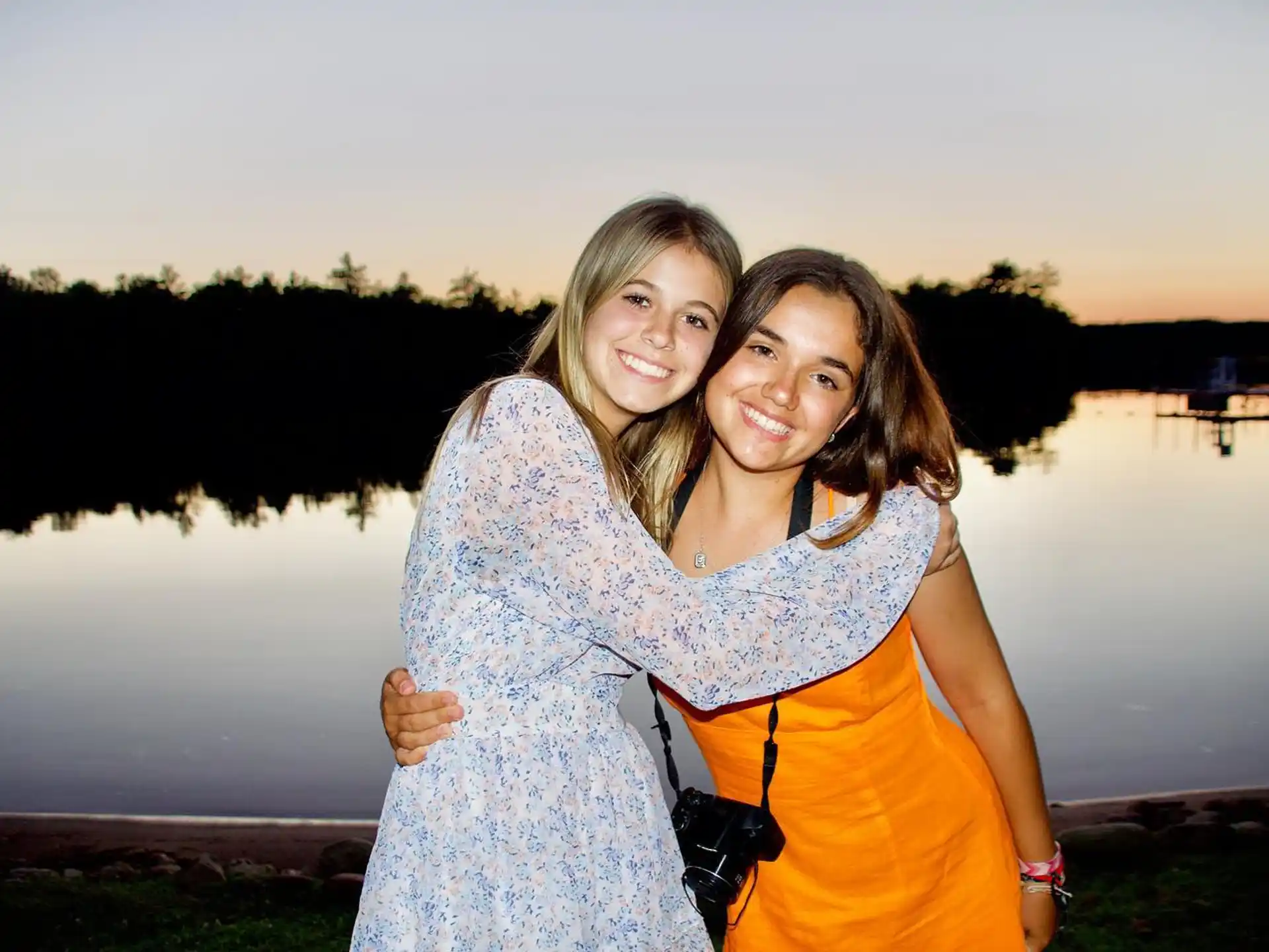 two women posing for a picture