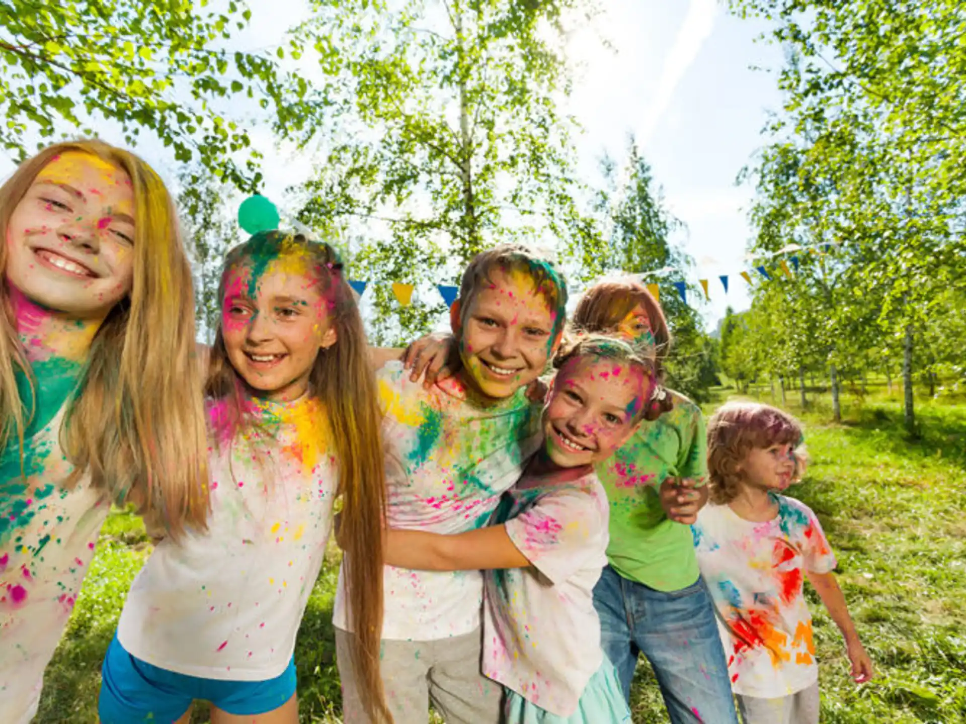 a group of girls posing for a photo