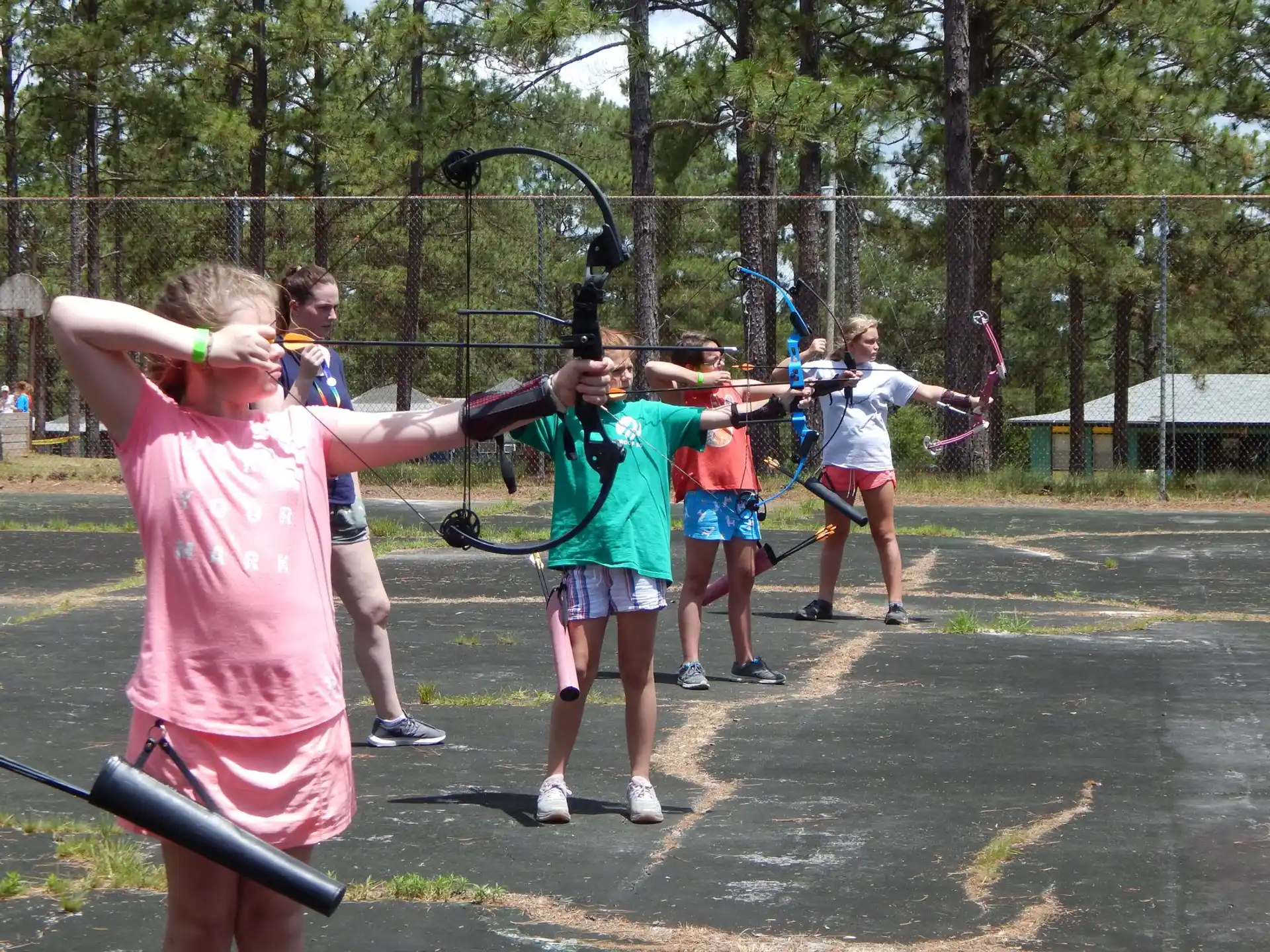 a group of people playing a sport