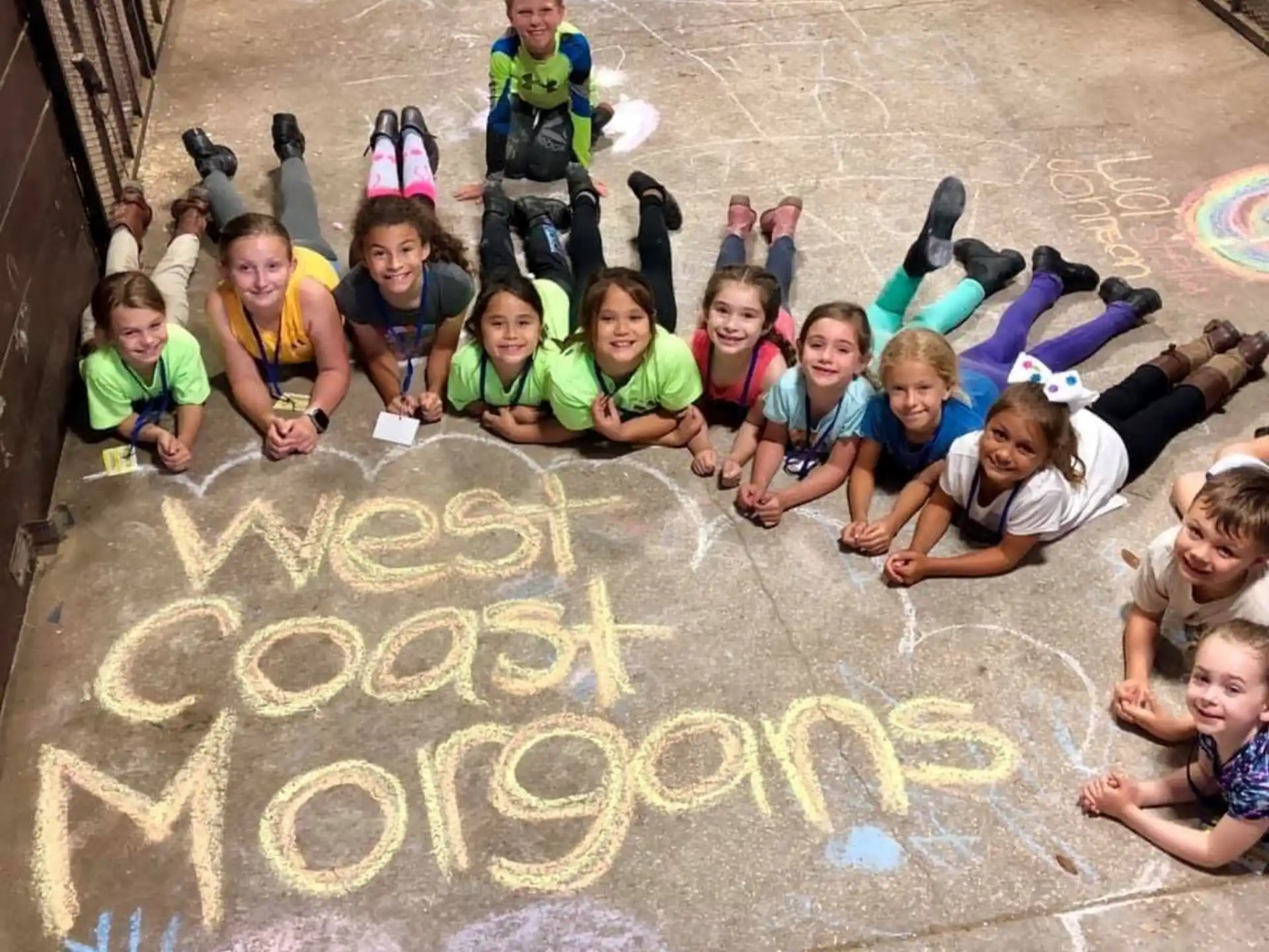 a group of children posing for a photo