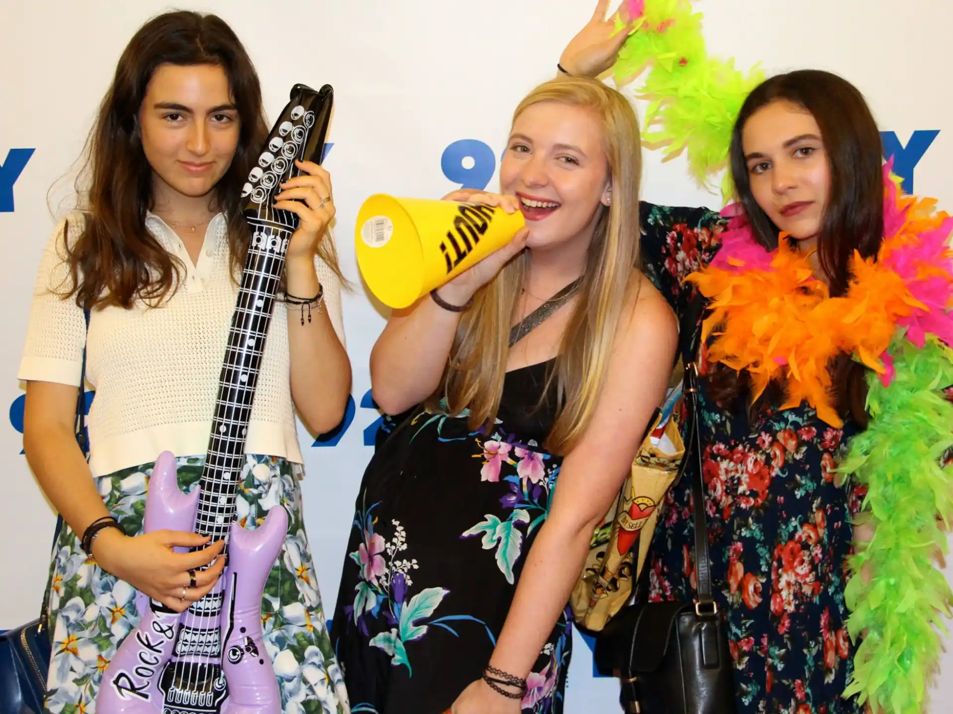 a group of women posing for a picture