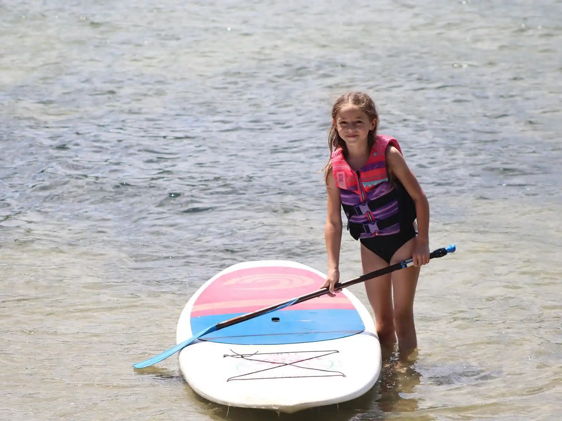 a person on a surfboard