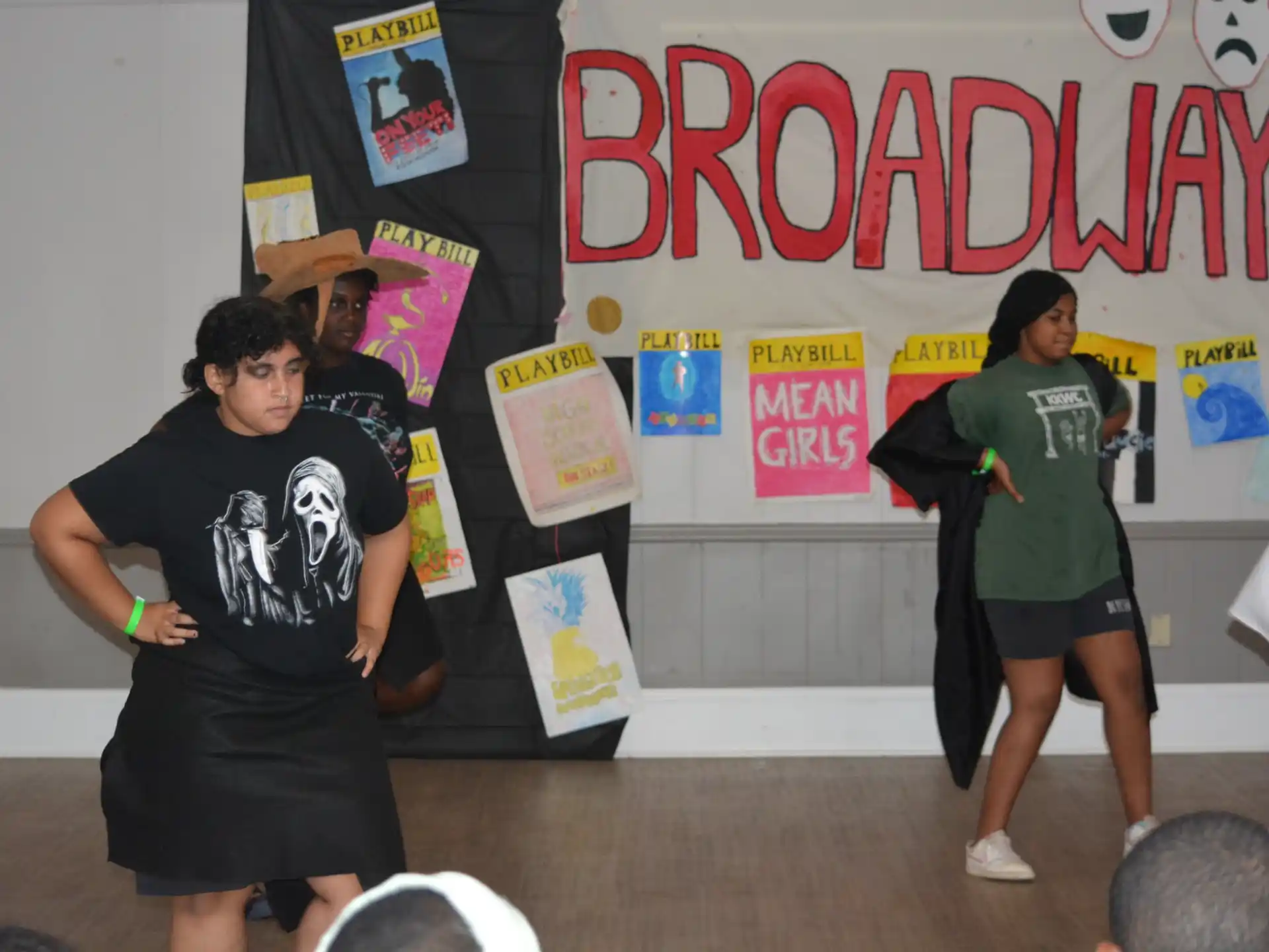 a group of women in a room