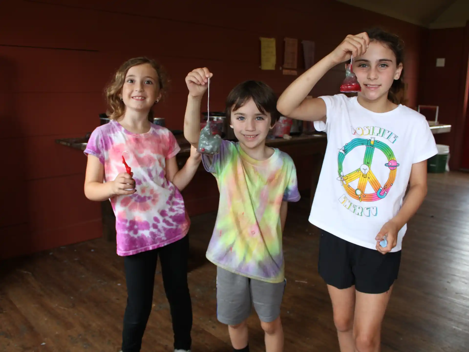 a group of children posing for a photo