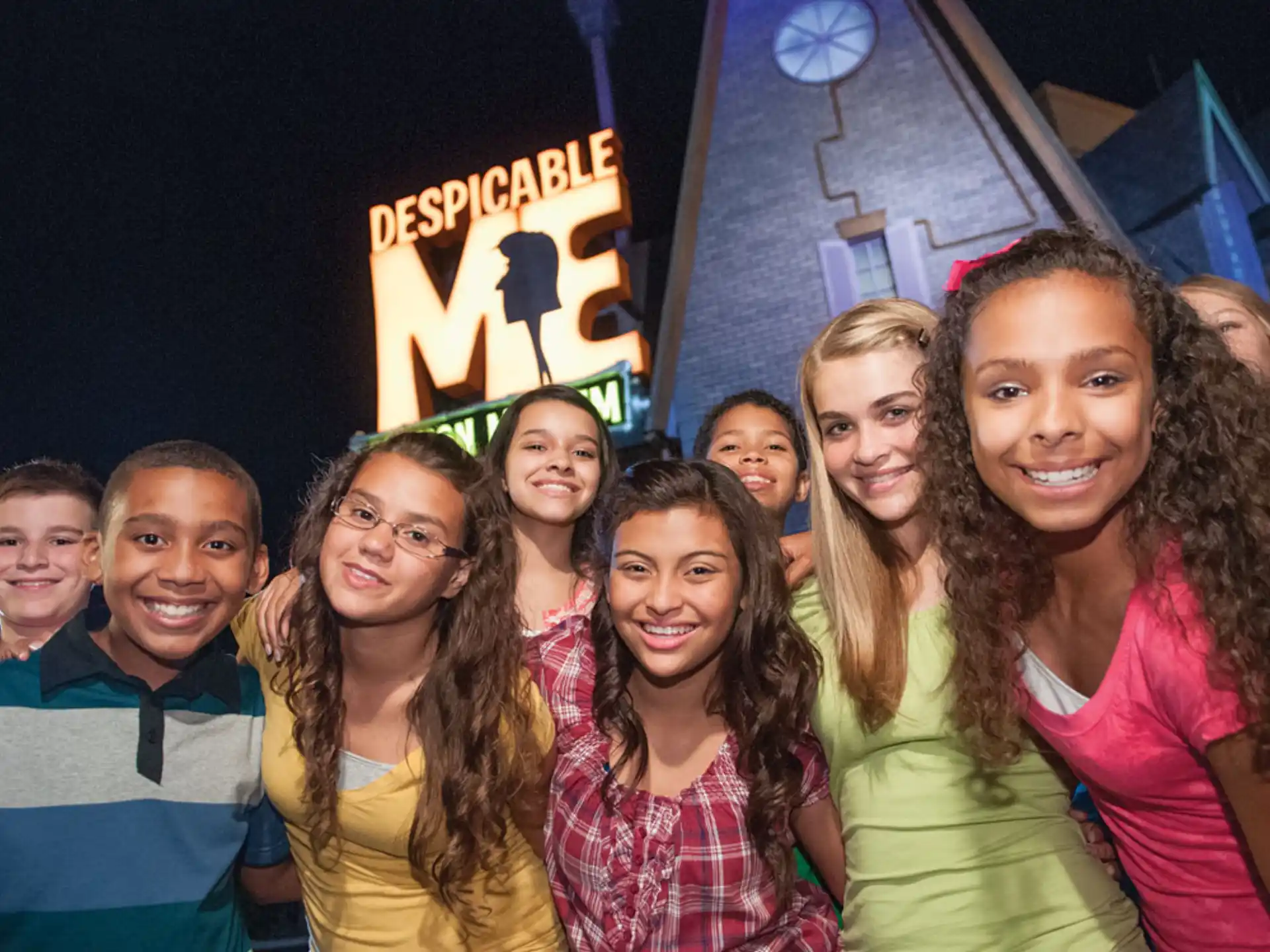 a group of people posing for a photo