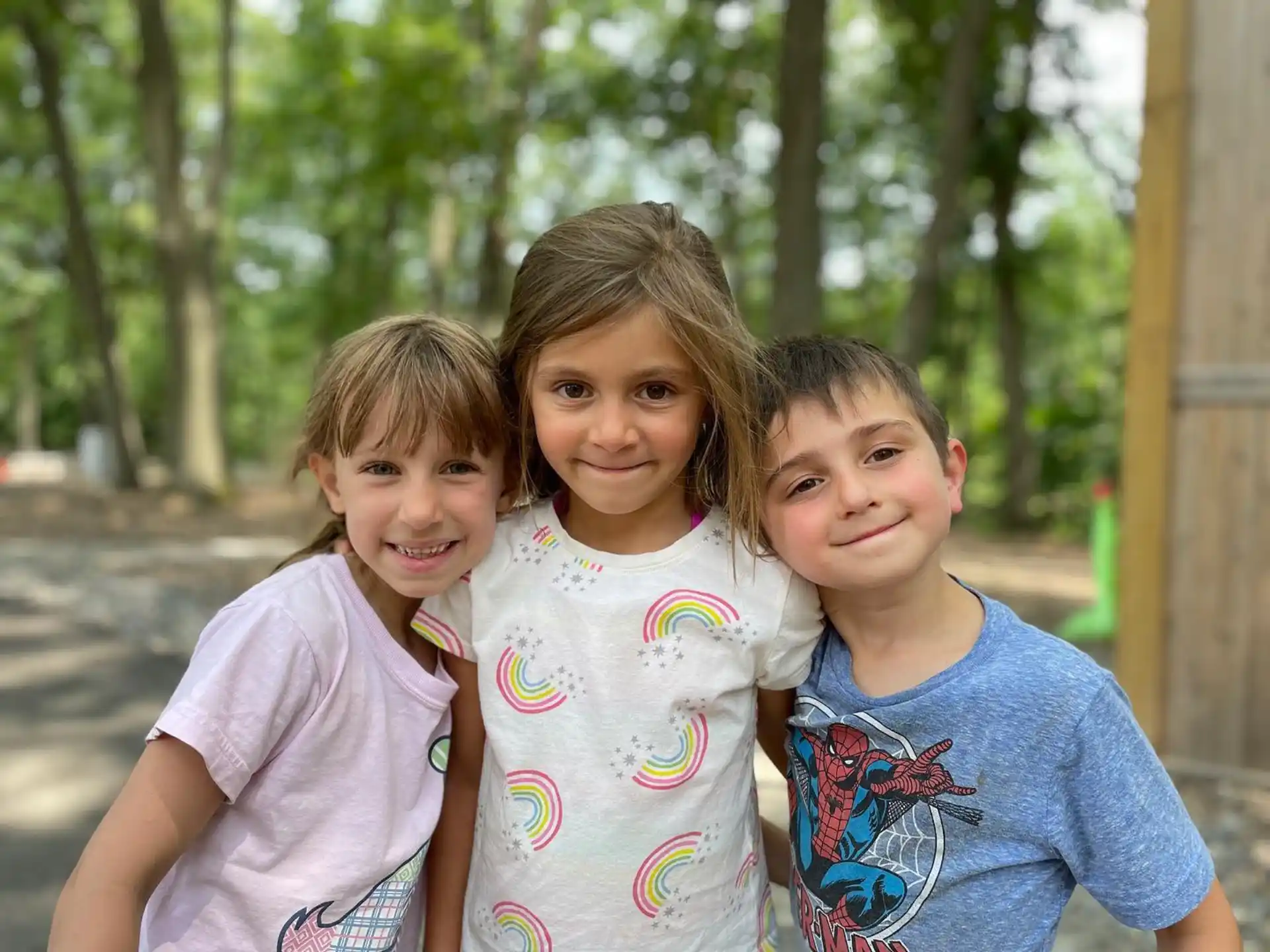 a group of children posing for a photo