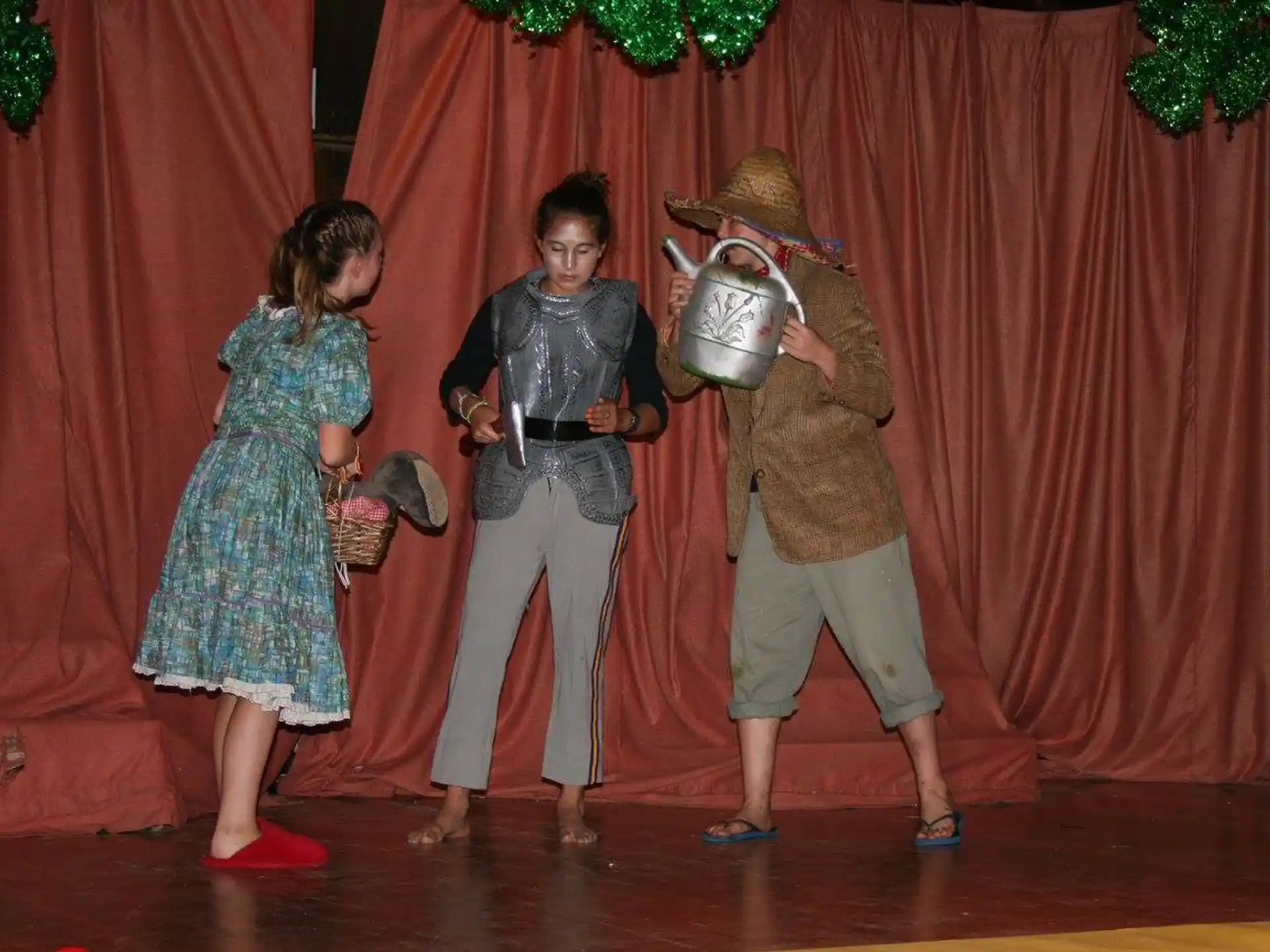 a group of people on a stage