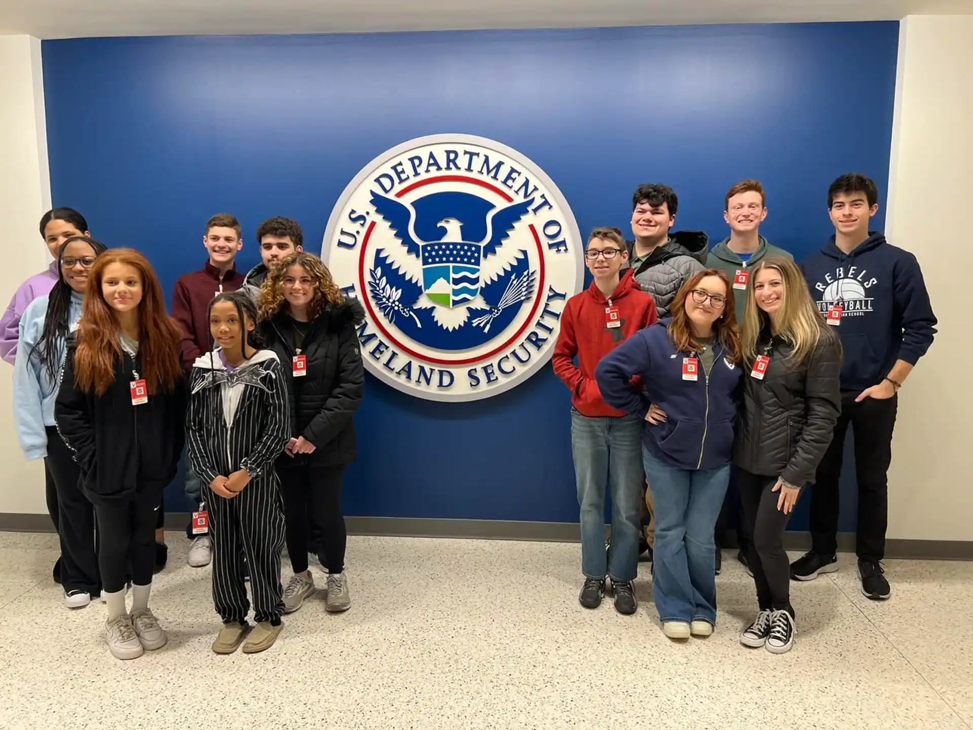 a group of people posing for a photo