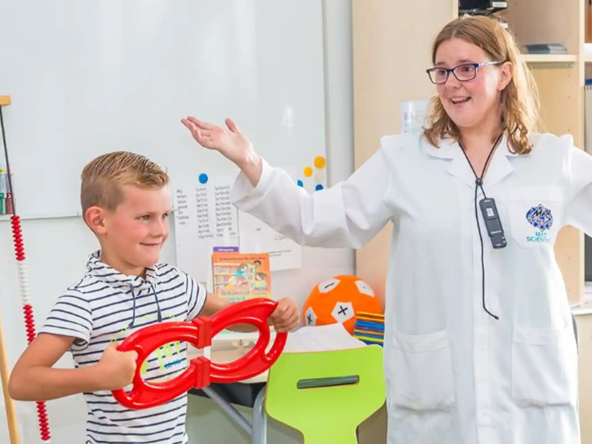 a doctor and a boy