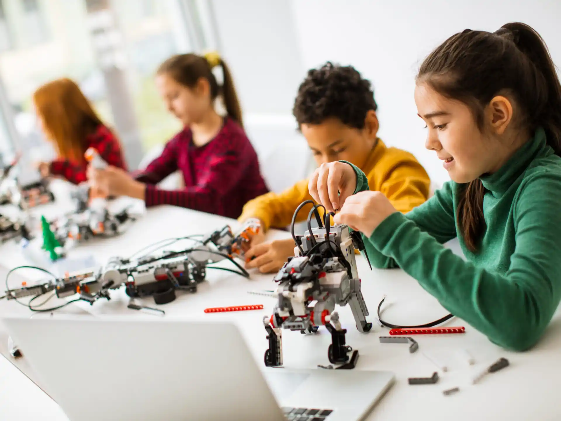 a group of people working on a project