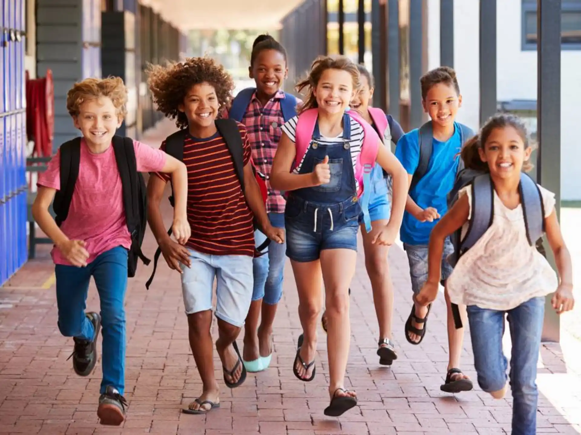 a group of people walking