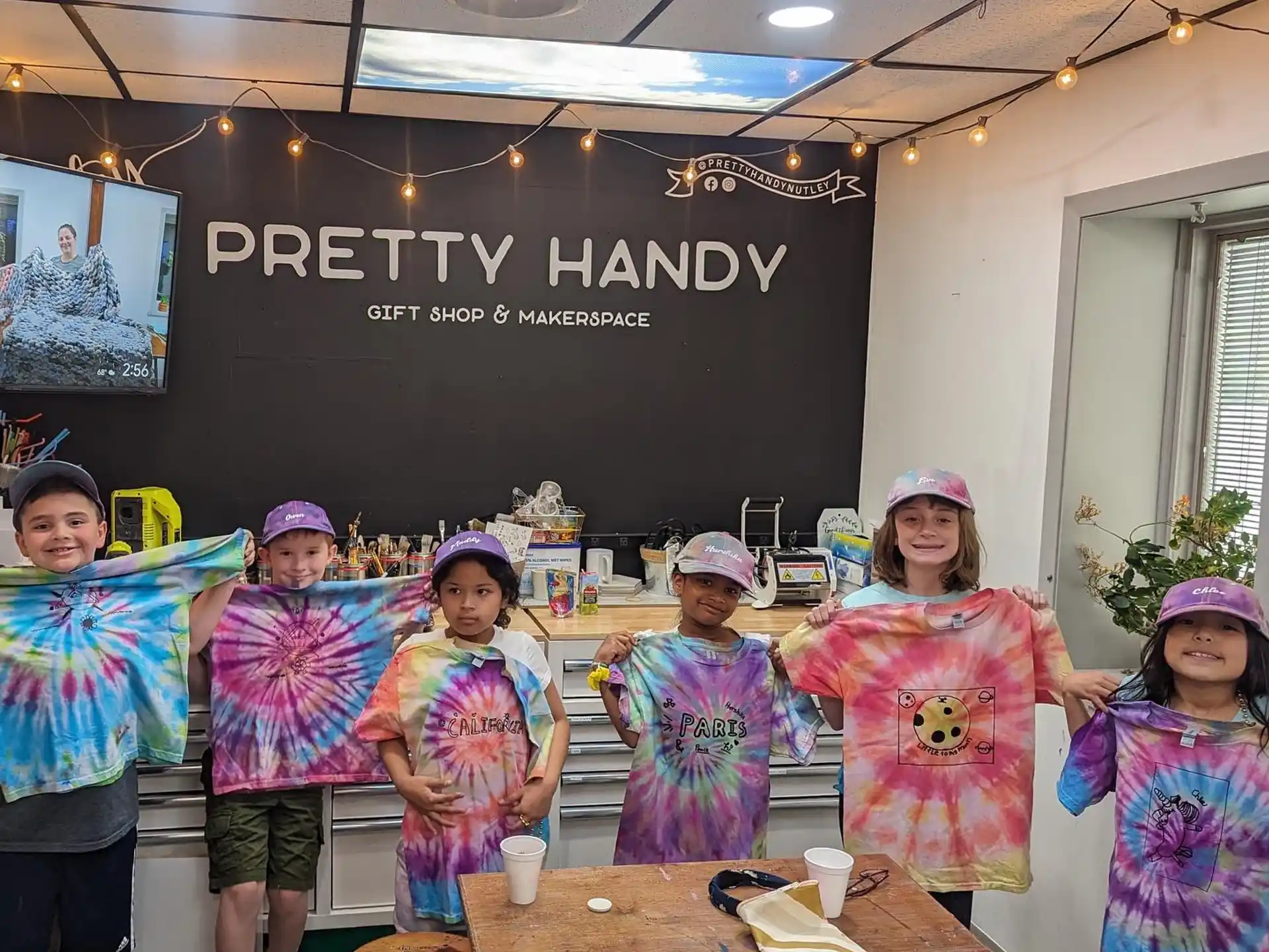 a group of children wearing clothing