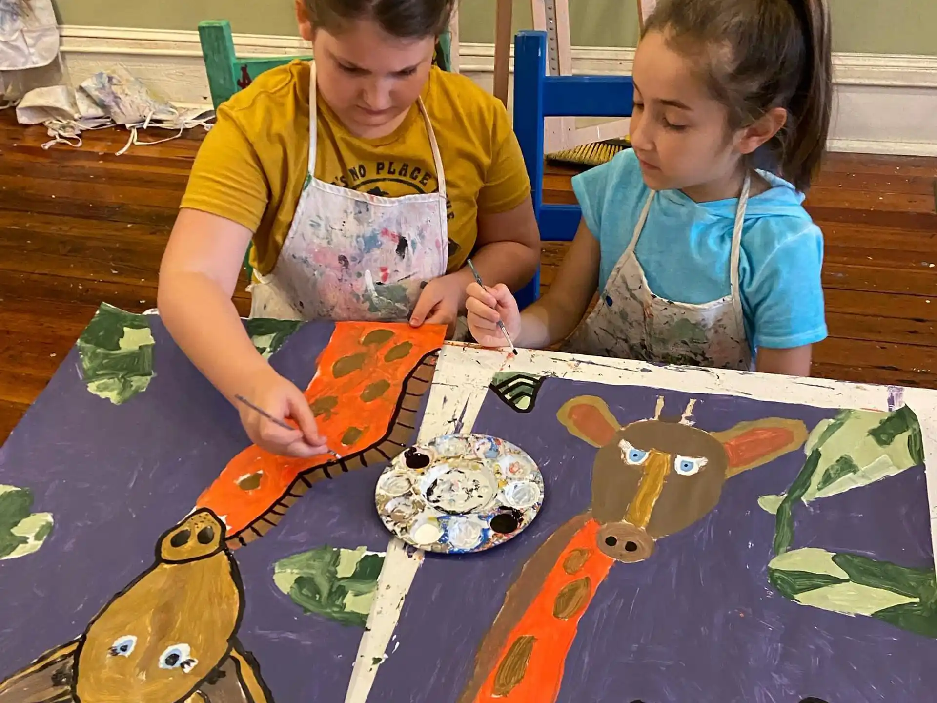 children playing with toys