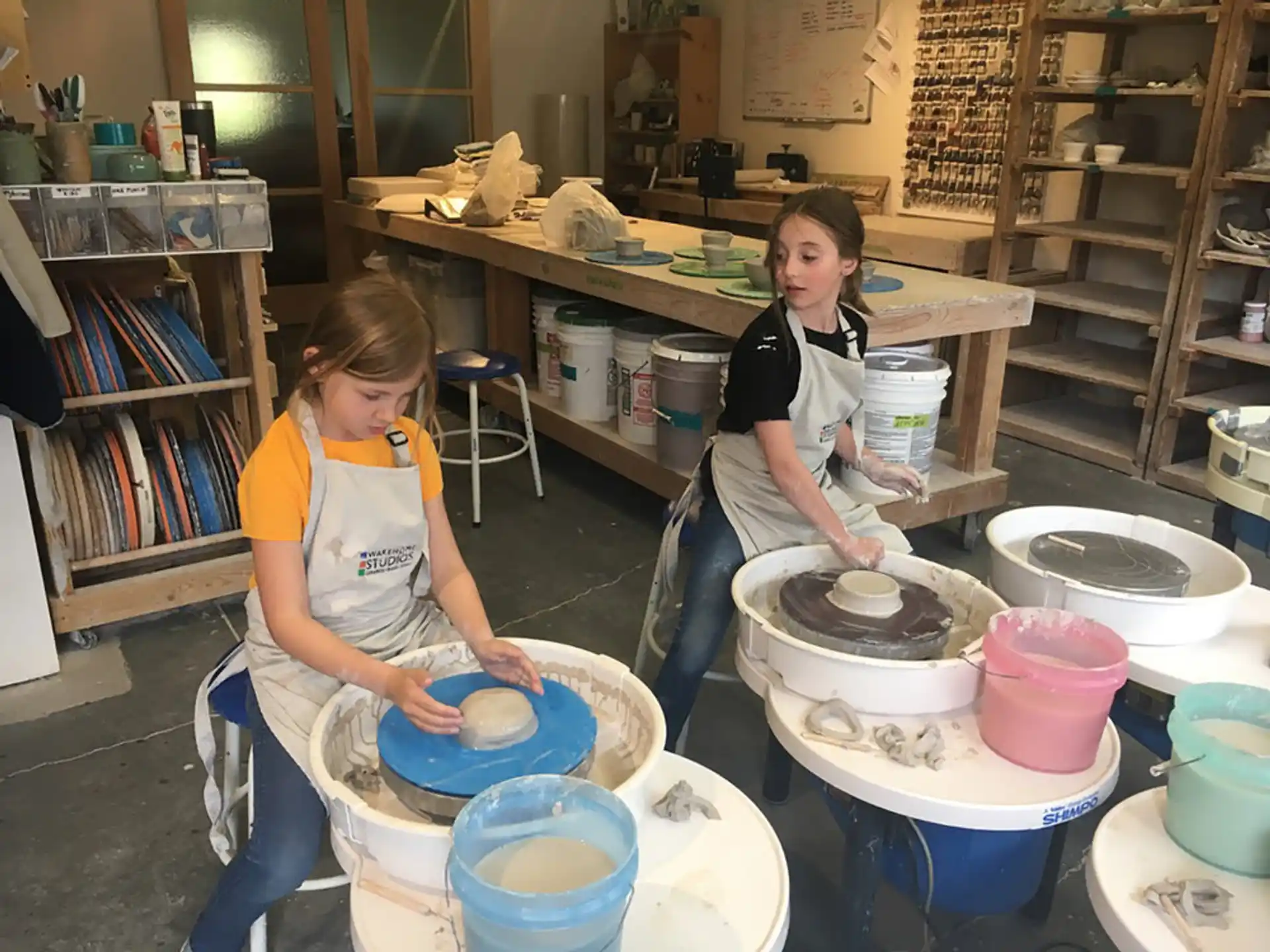 women working in a workshop