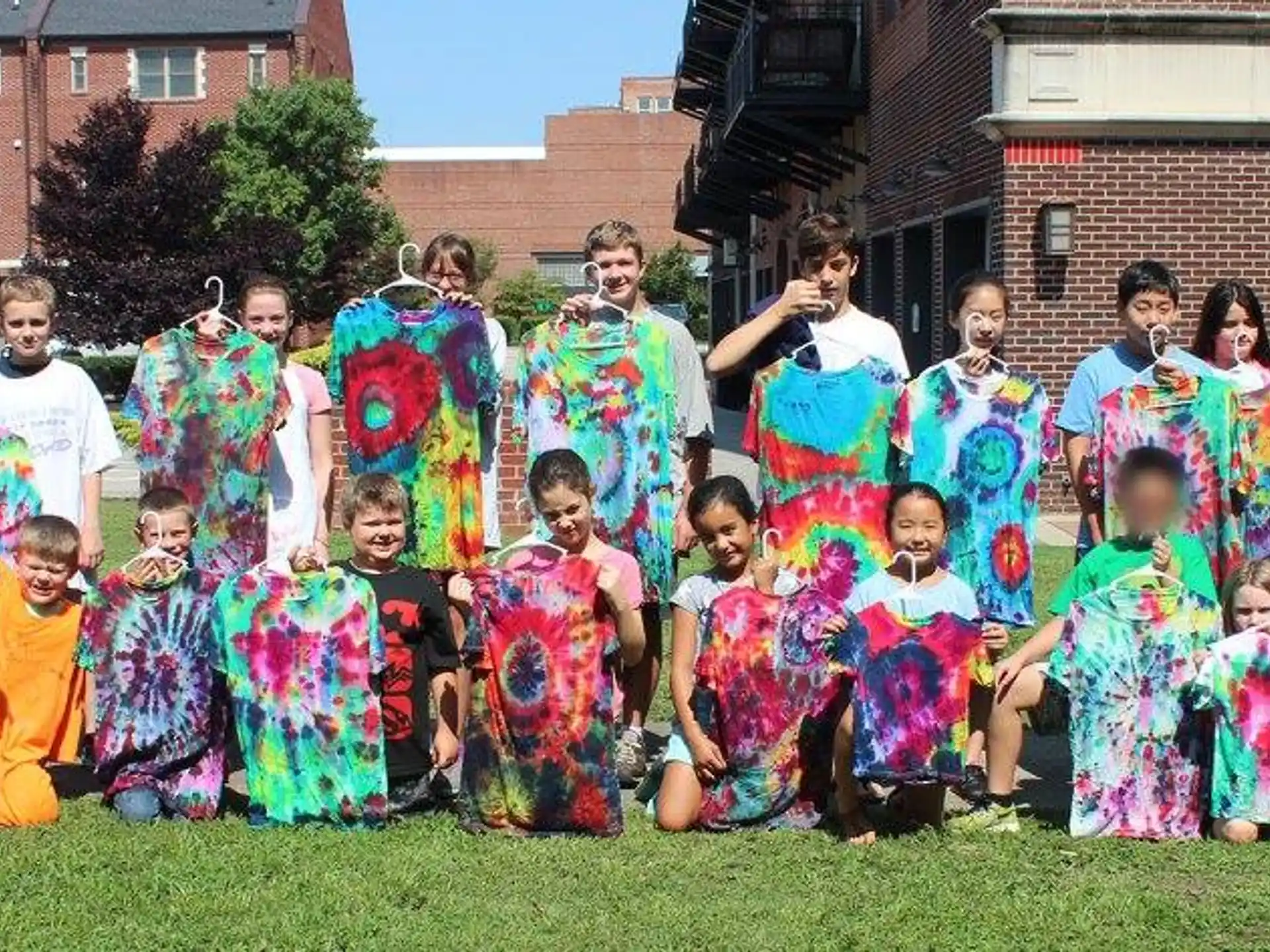 a group of people posing for a photo