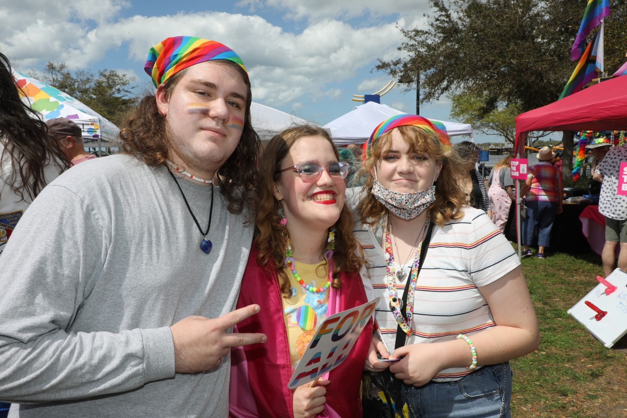 a group of people posing for a photo