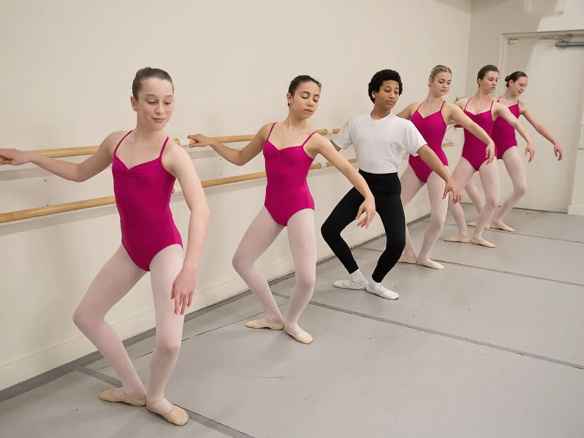 a group of women dancing