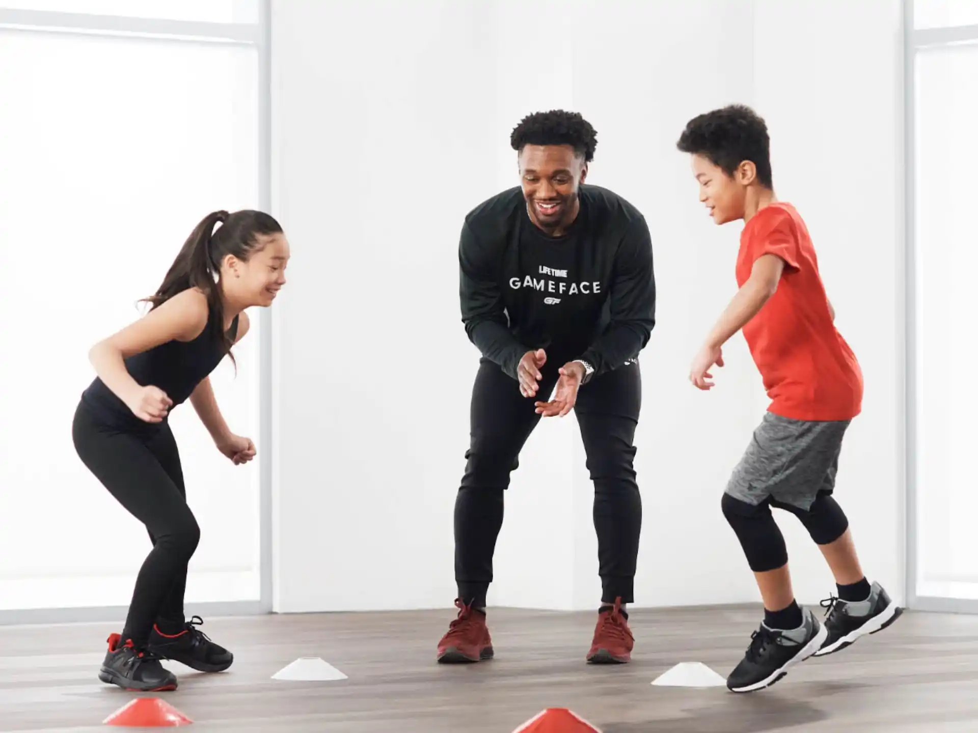 a group of people dancing