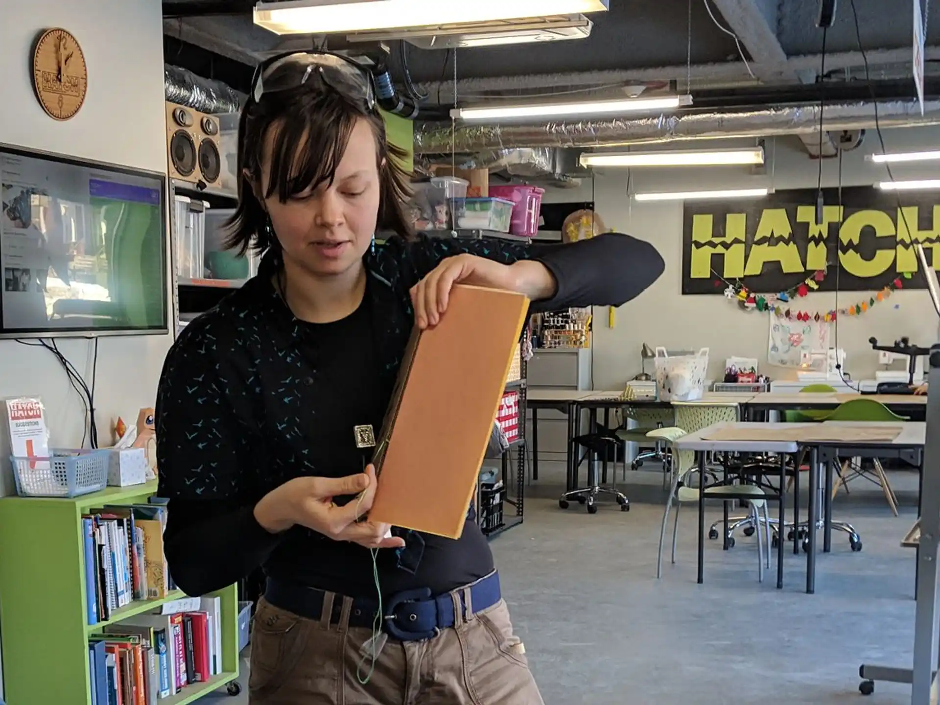 a person holding a guitar