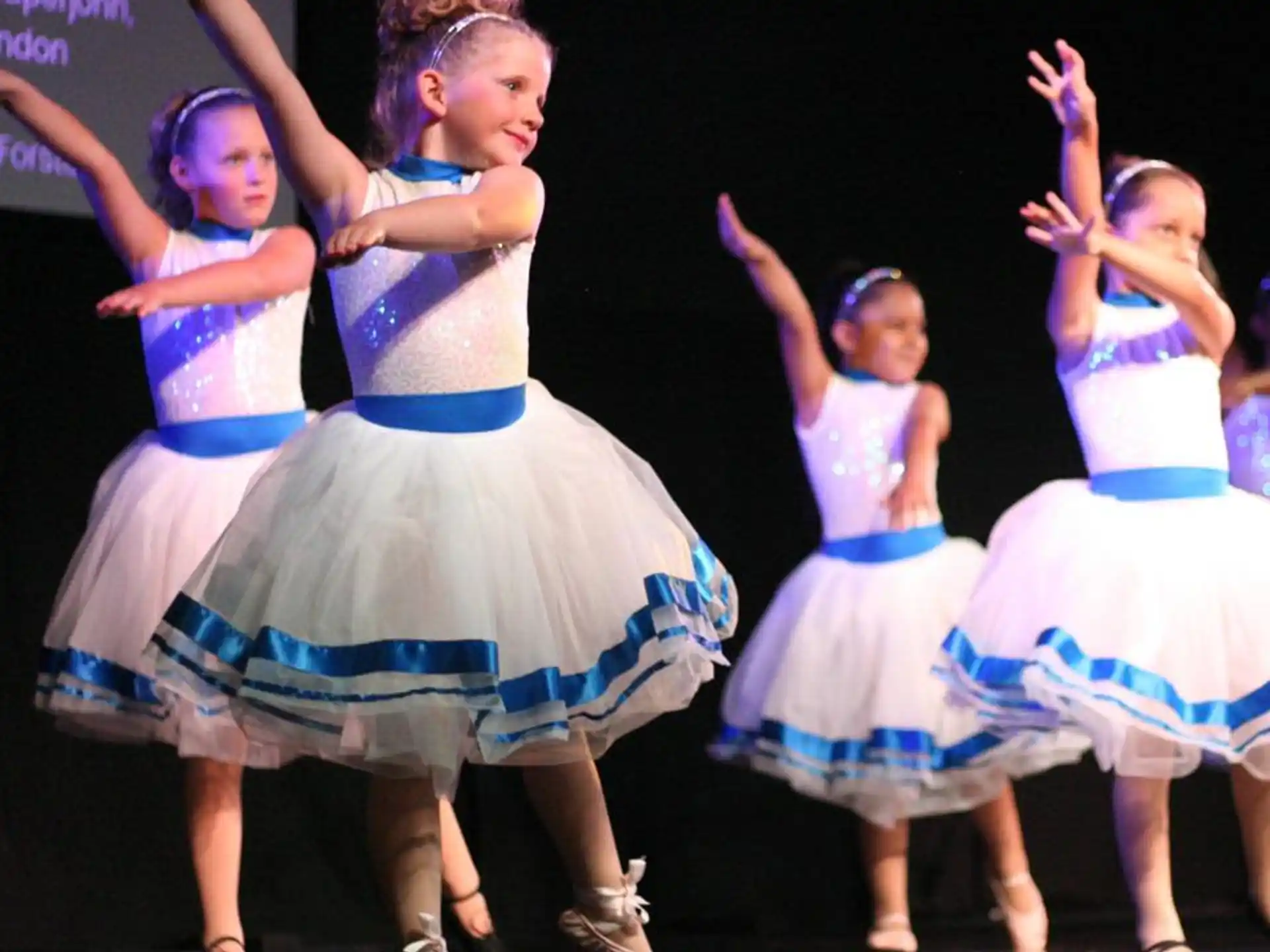 a group of women dancing