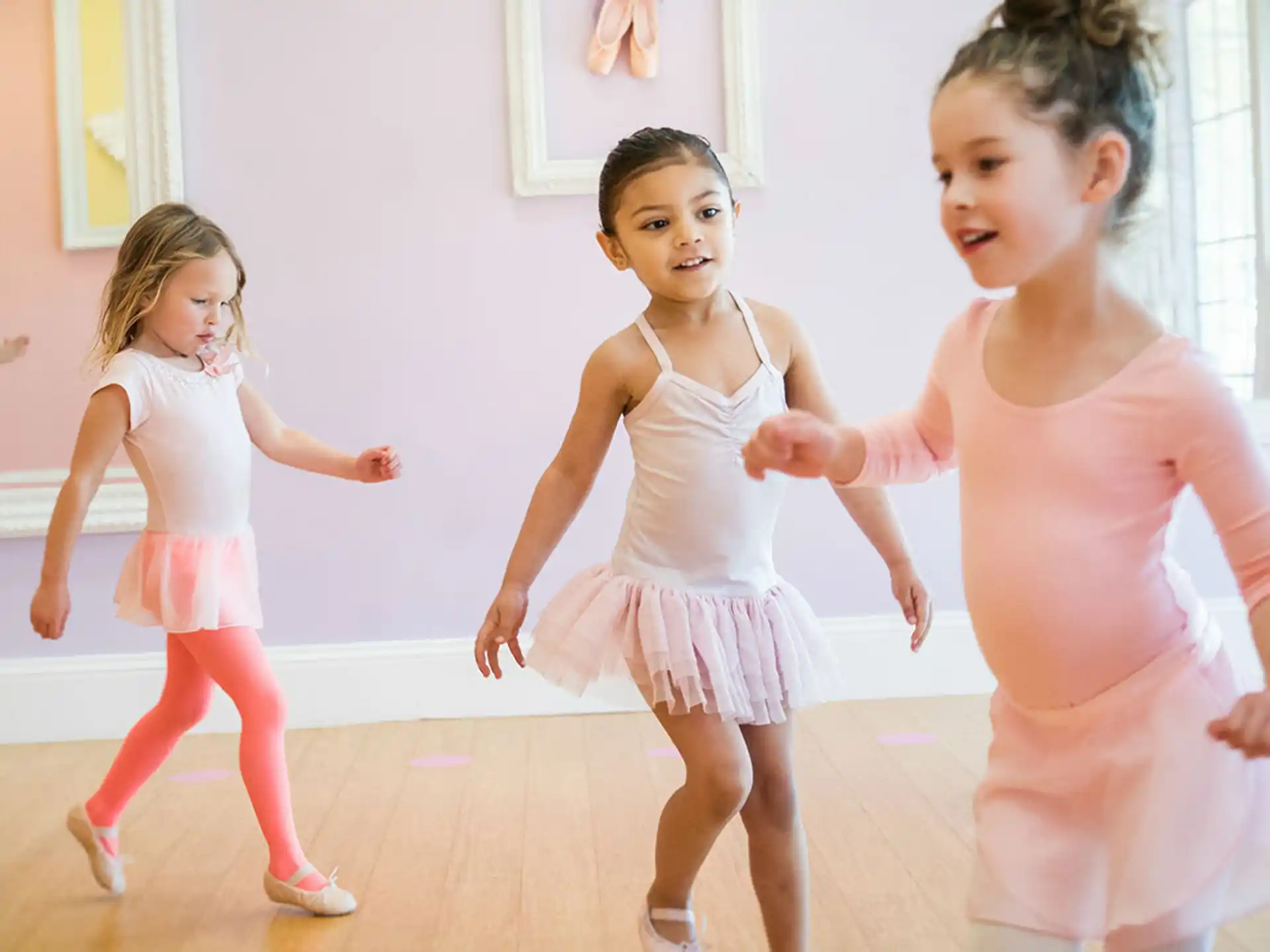 a group of girls dancing