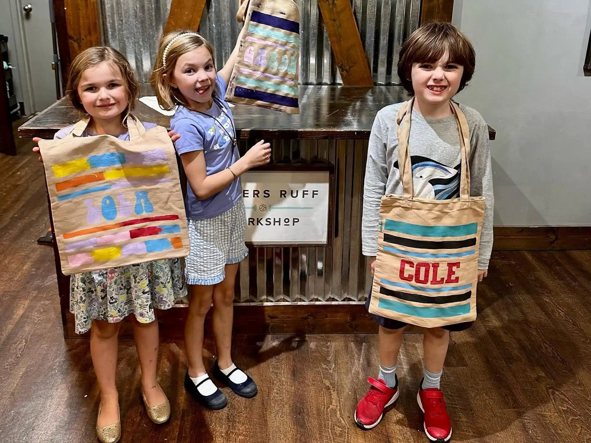 a group of children posing for a photo