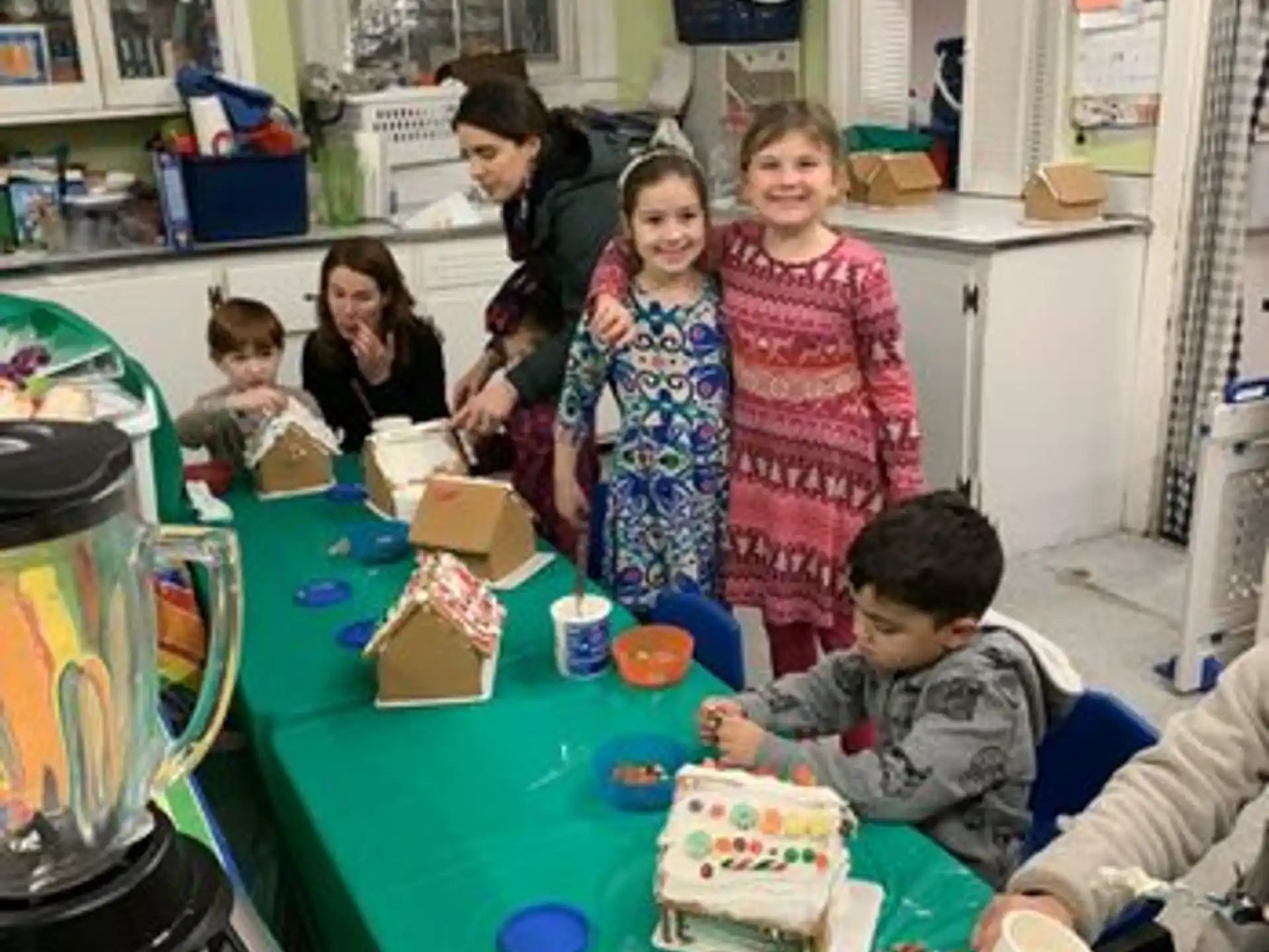 a group of children playing a game