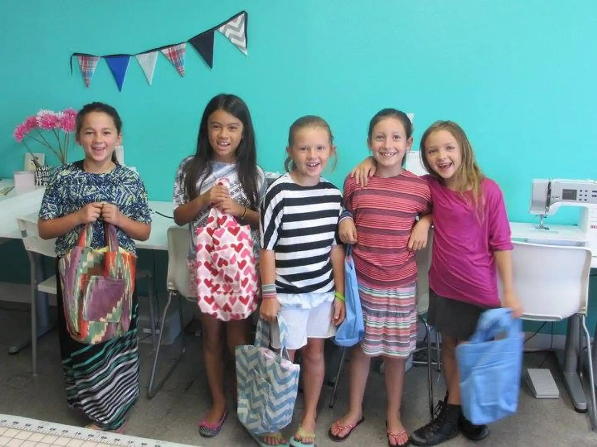 a group of people posing for a photo