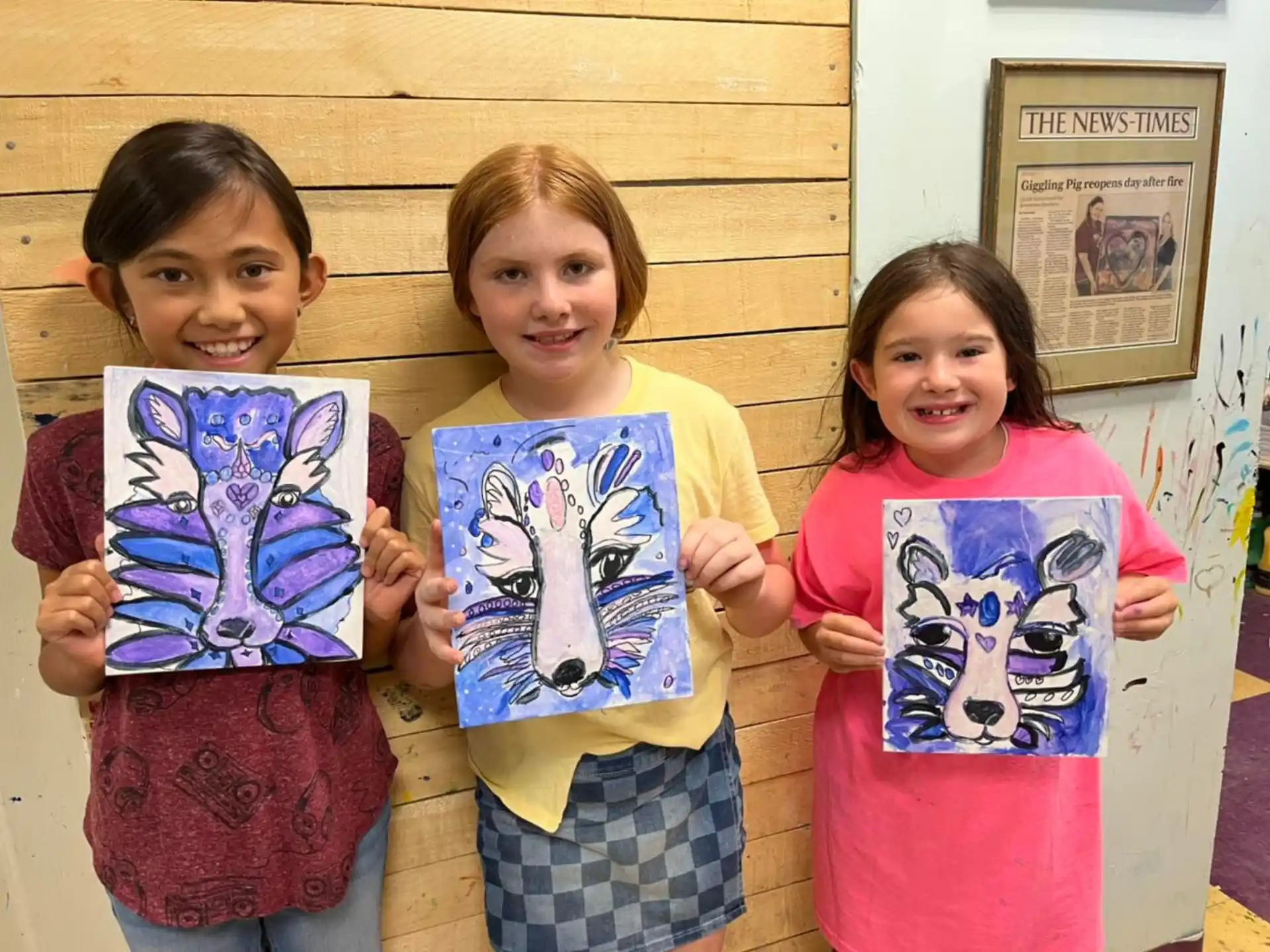 a group of children posing for a photo