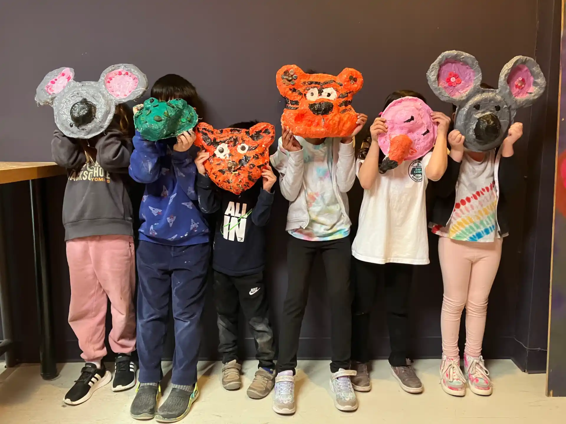 a group of people wearing clothing