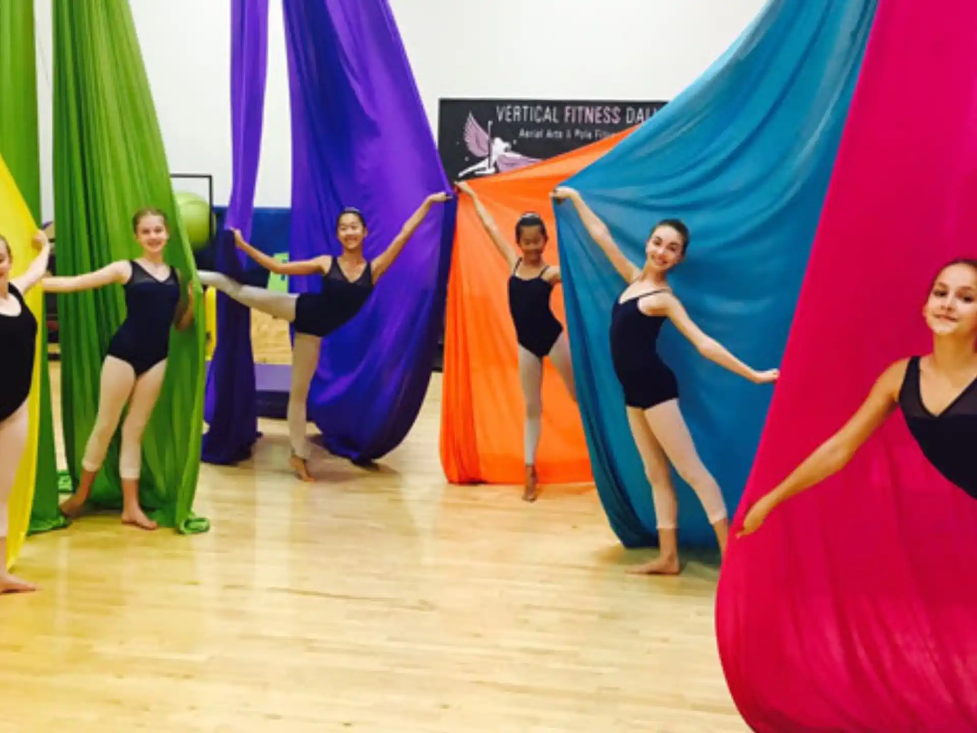 a group of women dancing