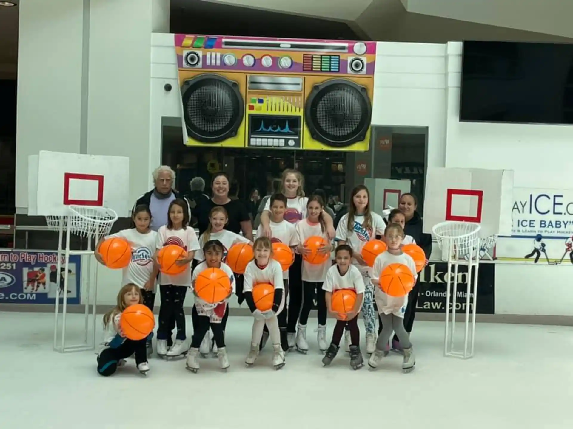 a group of people posing for a photo