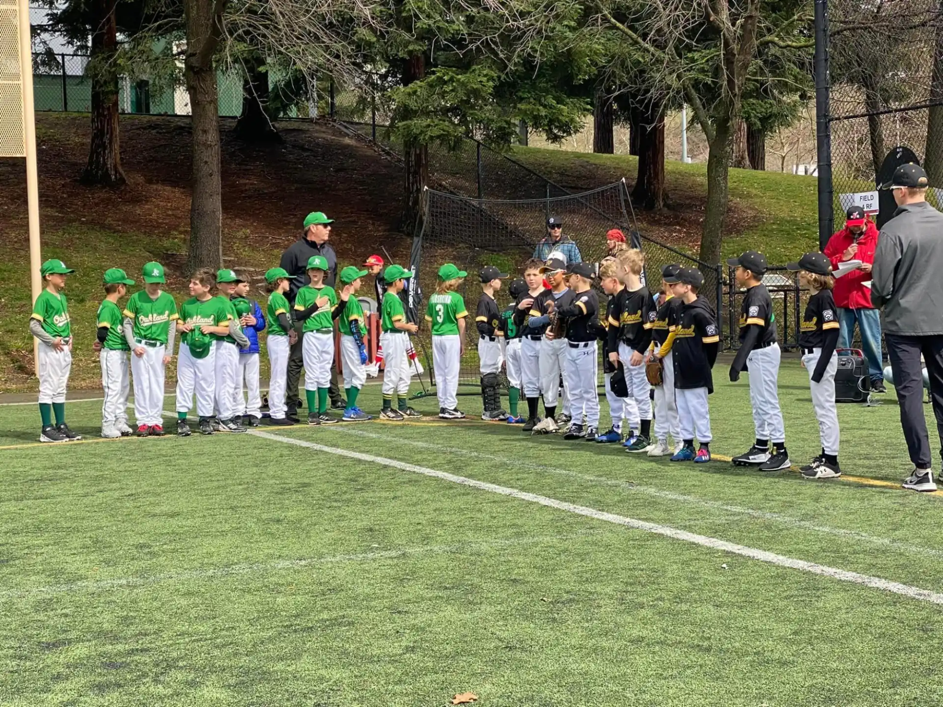 a group of kids in uniform