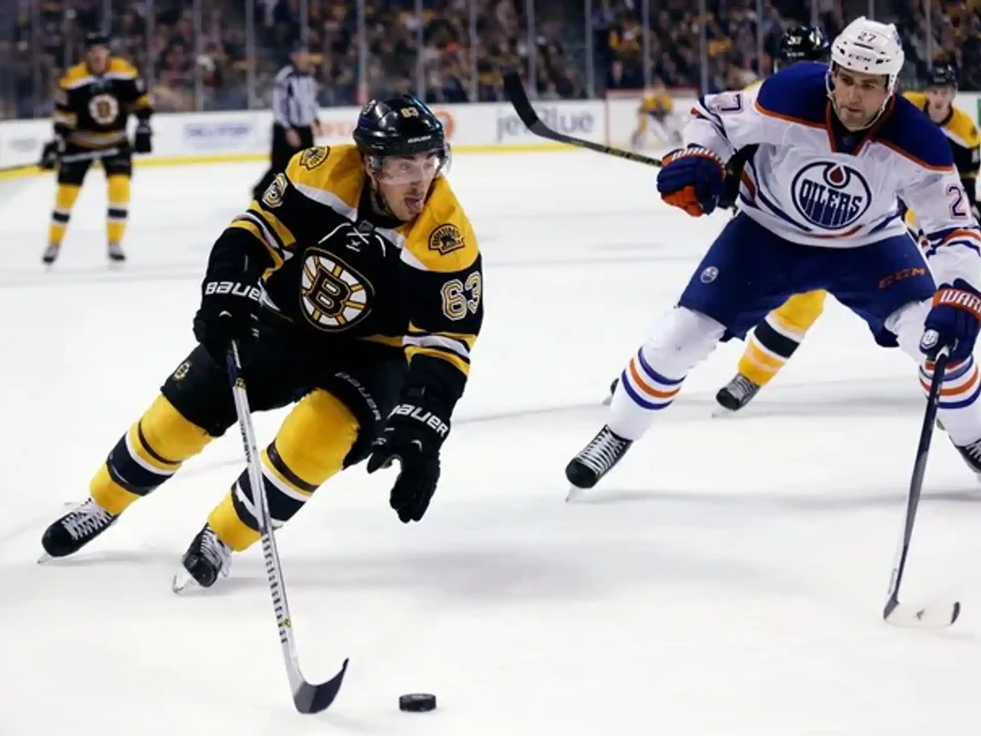 hockey players on ice