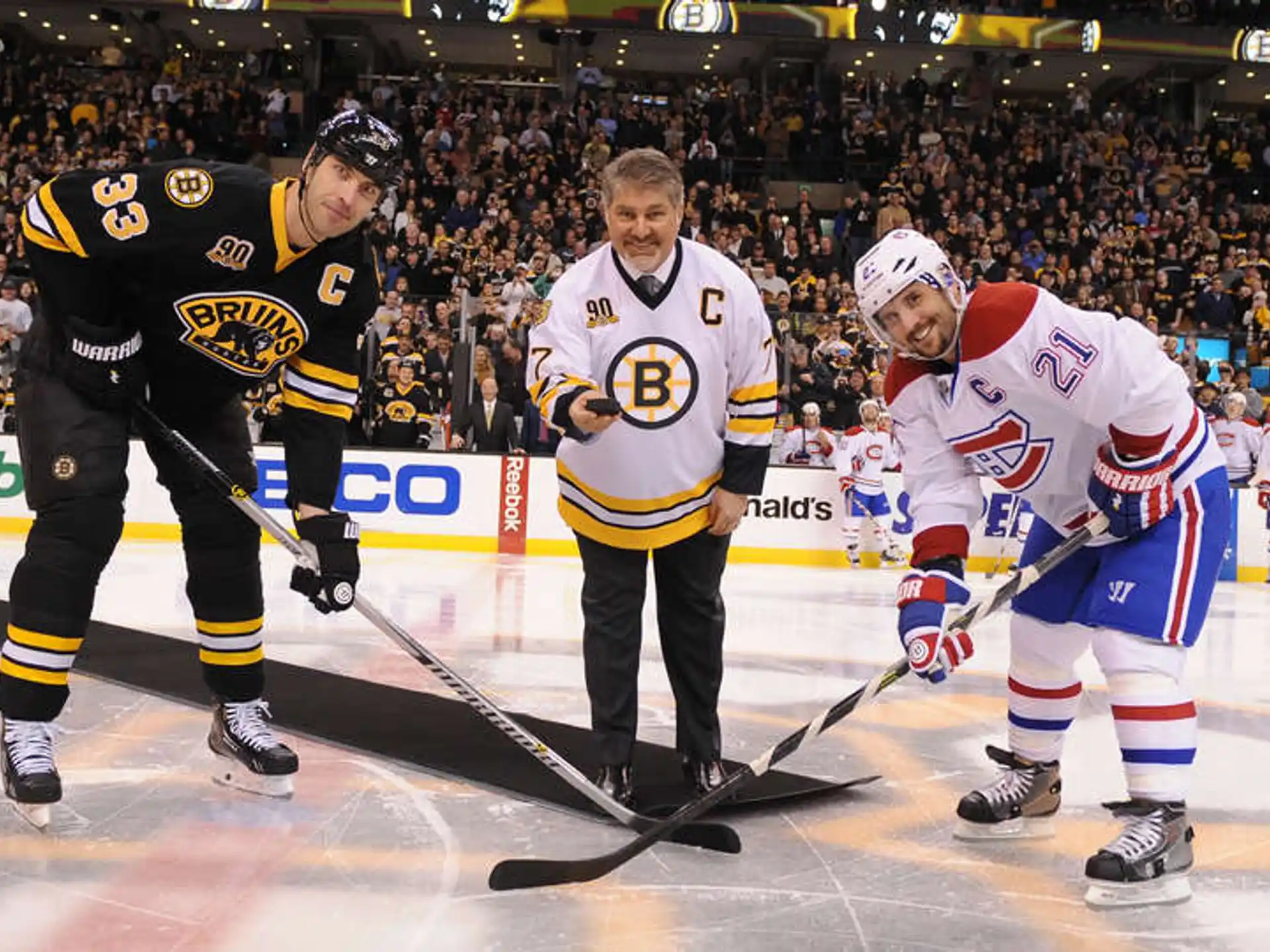 hockey players on ice