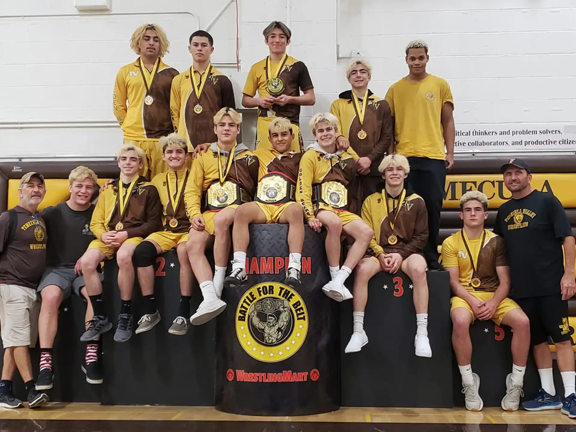 a group of people posing for a photo