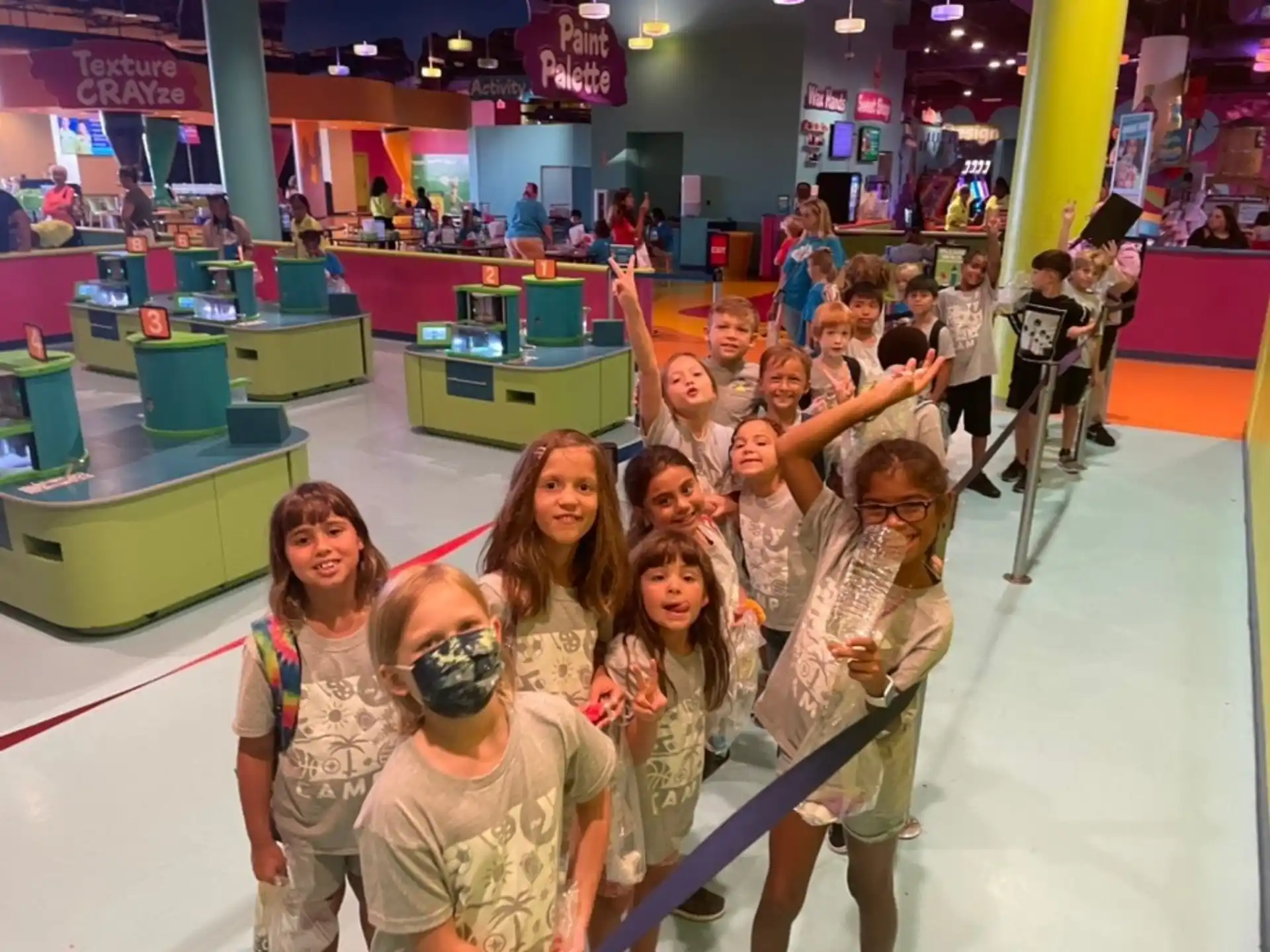 a group of people posing for a photo